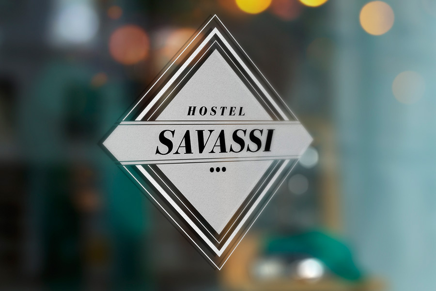 Identidade visual Hostel Savassi